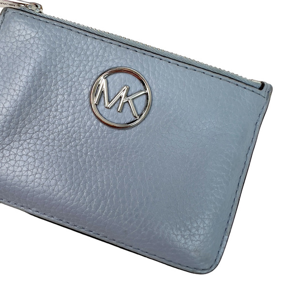 Michael Kors Fulton Coin Pouch and Card Case with Key Ring and ID Window - Picture 2 of 8